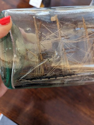 Lot 46 - A group of three ships in bottles