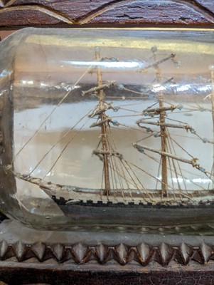 Lot 46 - A group of three ships in bottles
