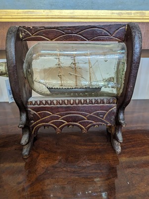 Lot 46 - A group of three ships in bottles