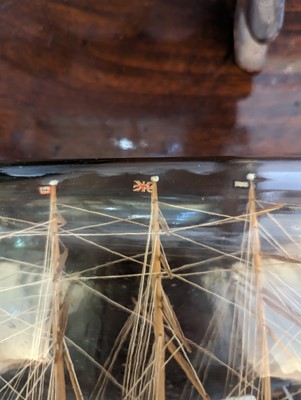 Lot 46 - A group of three ships in bottles