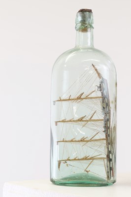 Lot 46 - A group of three ships in bottles
