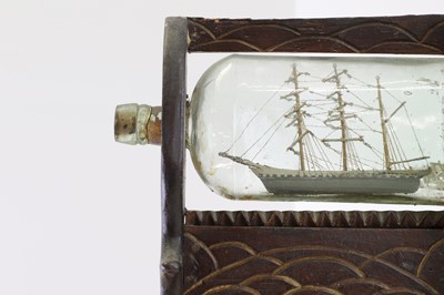 Lot 46 - A group of three ships in bottles