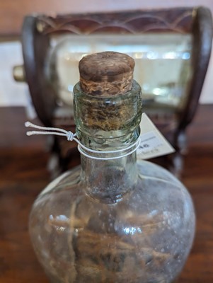 Lot 46 - A group of three ships in bottles