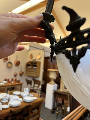 Lot 41 - A hanging ceiling light