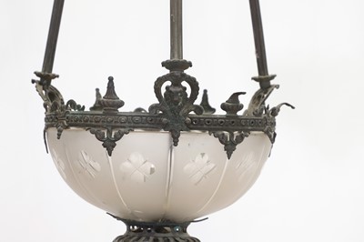 Lot 41 - A hanging ceiling light