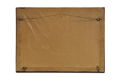 Lot 57 - An export reverse glass picture