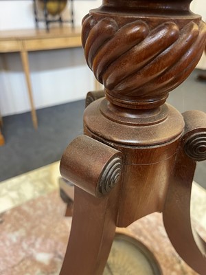 Lot 52 - A pair of terrestrial and celestial library globes by J & W Cary
