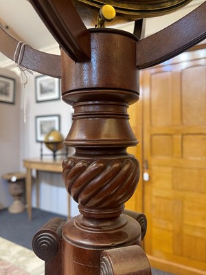 Lot 52 - A pair of terrestrial and celestial library globes by J & W Cary