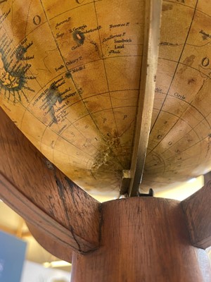 Lot 52 - A pair of terrestrial and celestial library globes by J & W Cary
