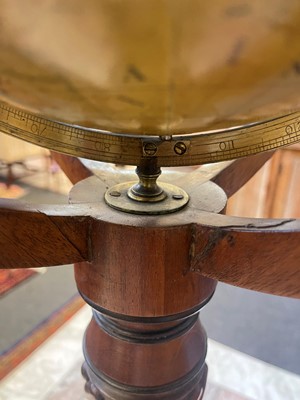 Lot 52 - A pair of terrestrial and celestial library globes by J & W Cary