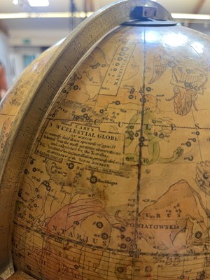 Lot 52 - A pair of terrestrial and celestial library globes by J & W Cary