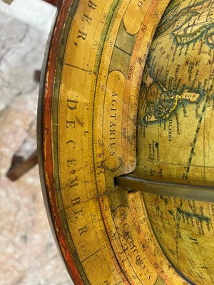 Lot 52 - A pair of terrestrial and celestial library globes by J & W Cary
