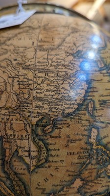 Lot 52 - A pair of terrestrial and celestial library globes by J & W Cary