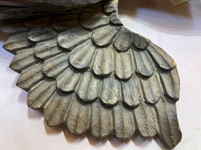 Lot 33 - An early oak architectural fragment