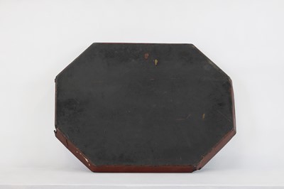 Lot 56 - A Regency lacquered and parcel-gilt tray