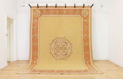 Lot 390 - An Aubusson style carpet