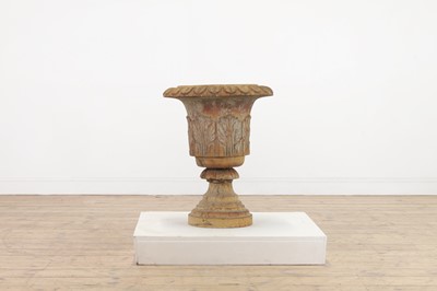 Lot 70 - A terracotta urn