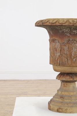 Lot 70 - A terracotta urn