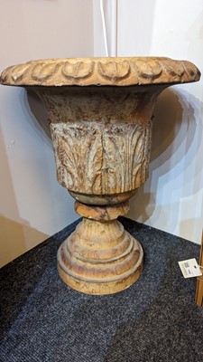 Lot 70 - A terracotta urn