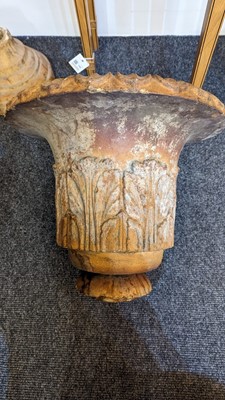 Lot 70 - A terracotta urn