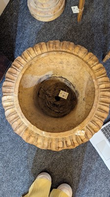 Lot 70 - A terracotta urn