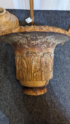 Lot 70 - A terracotta urn