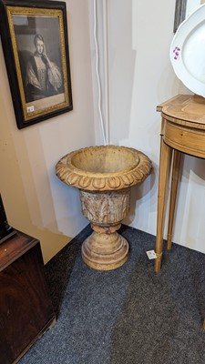 Lot 70 - A terracotta urn