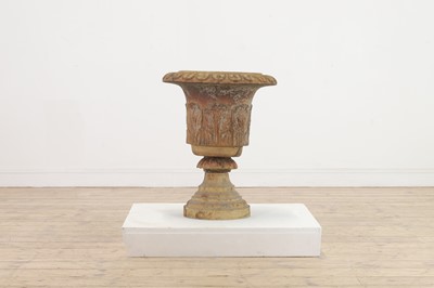 Lot 70 - A terracotta urn
