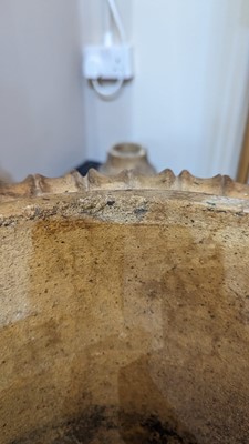 Lot 70 - A terracotta urn