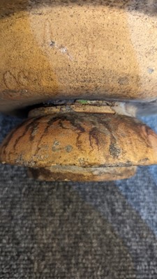 Lot 70 - A terracotta urn