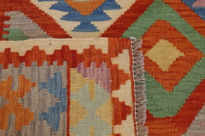 Lot 241 - A kilim wool rug