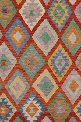Lot 241 - A kilim wool rug