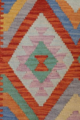 Lot 241 - A kilim wool rug