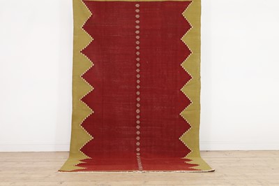 Lot 240 - A kilim wool rug