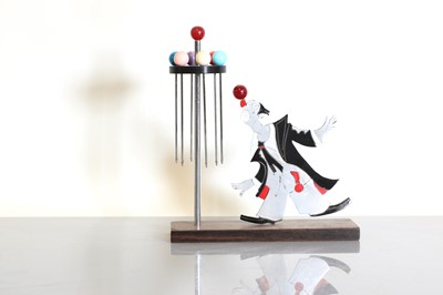 Lot 170 - A French Art Deco novelty 'clown' cocktail set