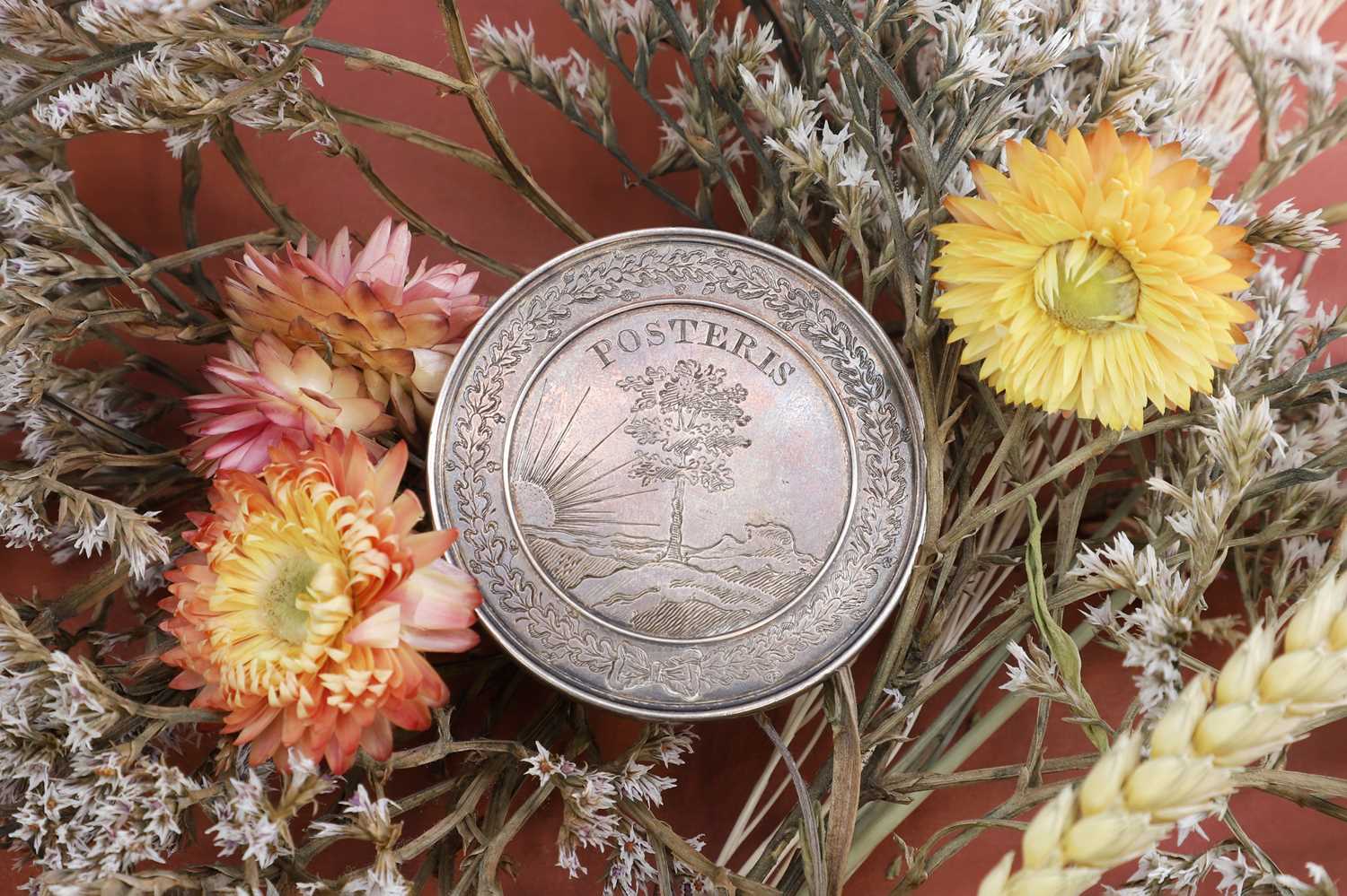 Lot 373 - A York Agricultural Institute silver medal