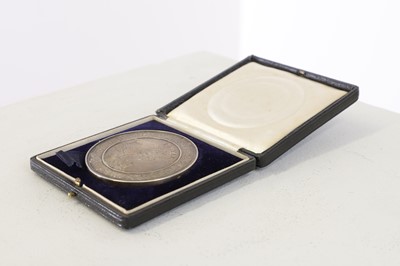 Lot 373 - A York Agricultural Institute silver medal