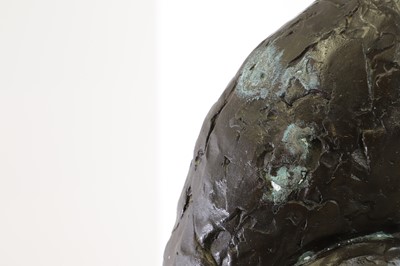 Lot 363 - A patinated bronze figure of a fox