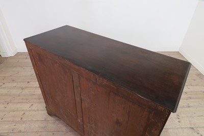 Lot 385 - A large George III mahogany chest of drawers