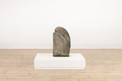 Lot 411 - A carved stone figure of a carp