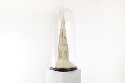 Lot 353 - A large plaster model after George Gilbert Scott