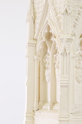 Lot 353 - A large plaster model after George Gilbert Scott