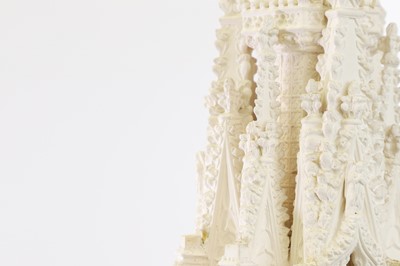 Lot 353 - A large plaster model after George Gilbert Scott