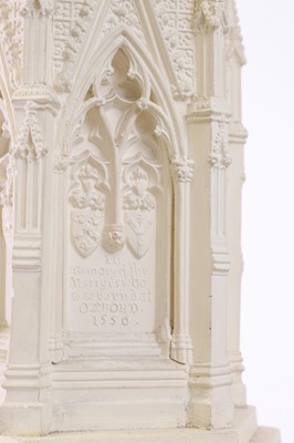 Lot 353 - A large plaster model after George Gilbert Scott
