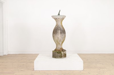 Lot 406 - A bronze sundial by Dollond