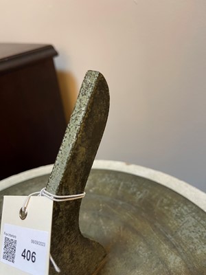 Lot 406 - A bronze sundial by Dollond