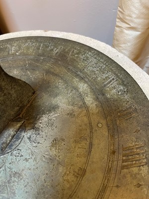 Lot 406 - A bronze sundial by Dollond