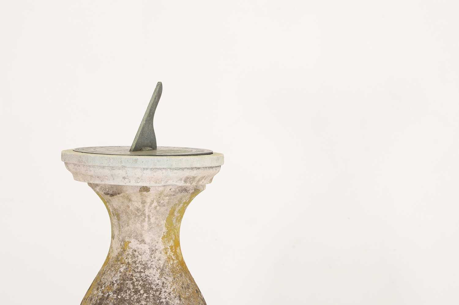 Lot 406 - A bronze sundial by Dollond