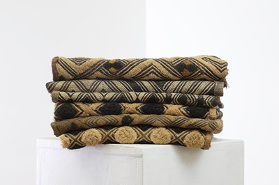 Lot 112 - A group of Kuba raffia cloths