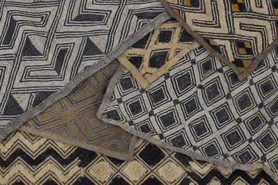 Lot 112 - A group of Kuba raffia cloths